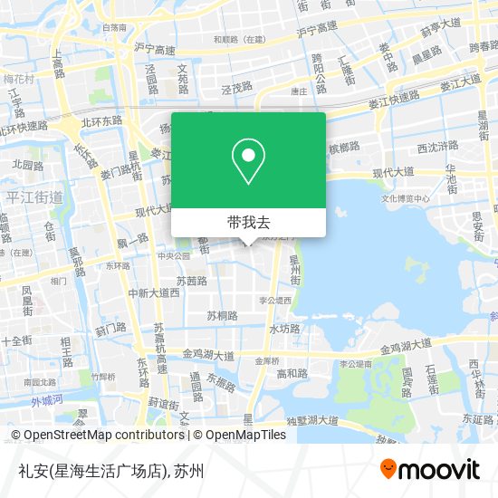 礼安(星海生活广场店)地图