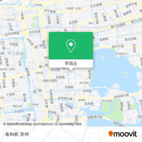 春和桥地图