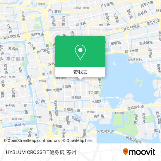 HYBLUM CROSSFIT健身房地图