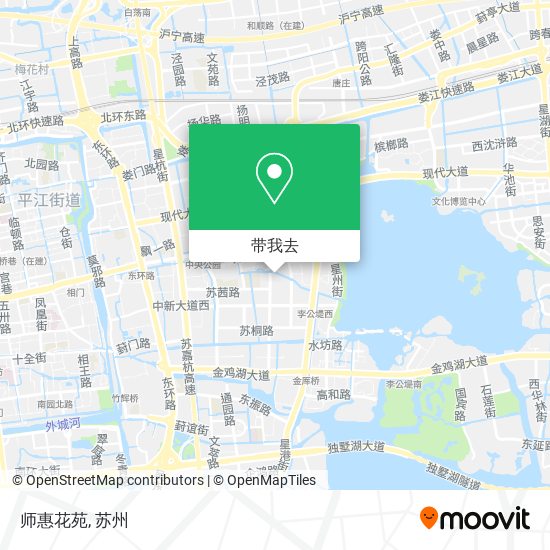 师惠花苑地图