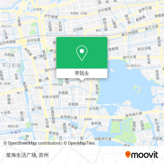 星海生活广场地图