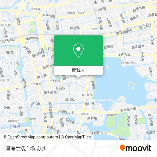 星海生活广场地图