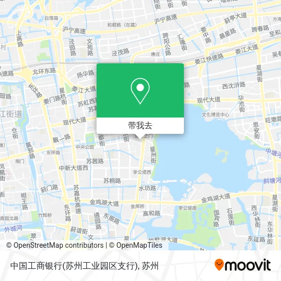 中国工商银行(苏州工业园区支行)地图