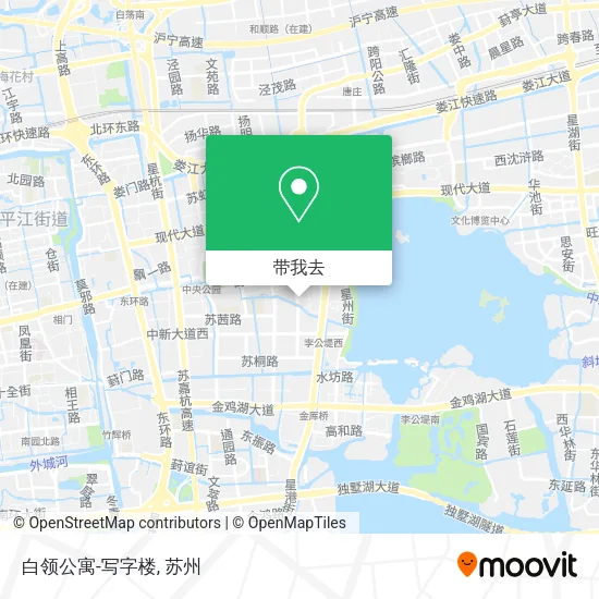 白领公寓-写字楼地图