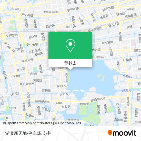 湖滨新天地-停车场地图