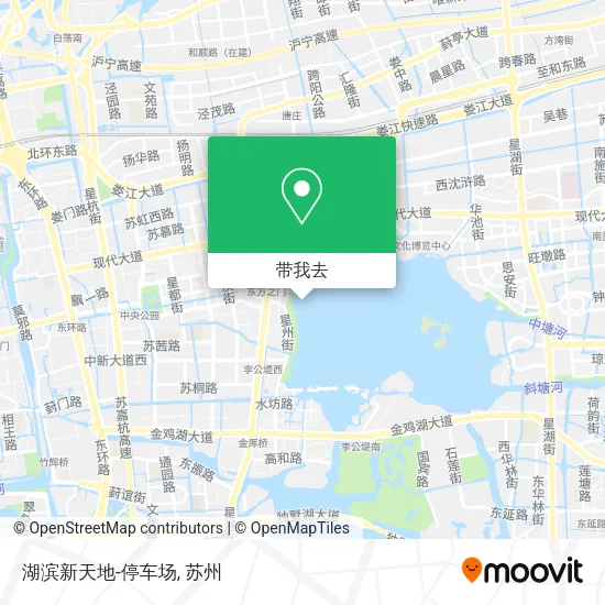 湖滨新天地-停车场地图