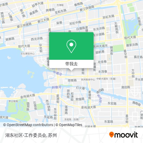 湖东社区-工作委员会地图