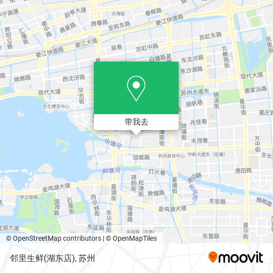 邻里生鲜(湖东店)地图