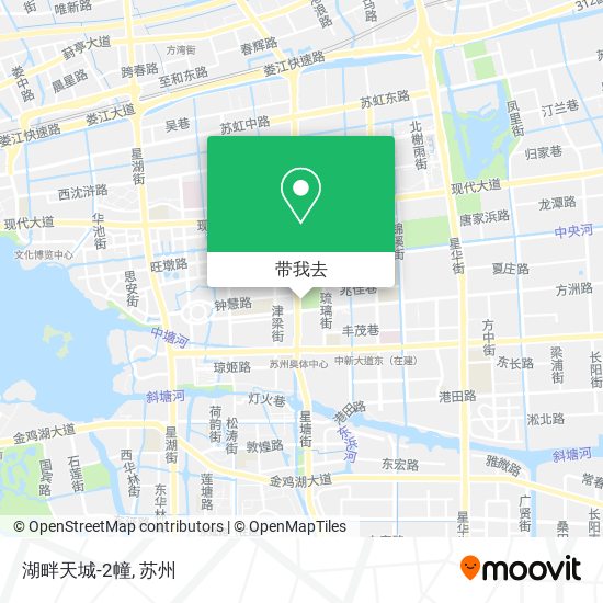 湖畔天城-2幢地图