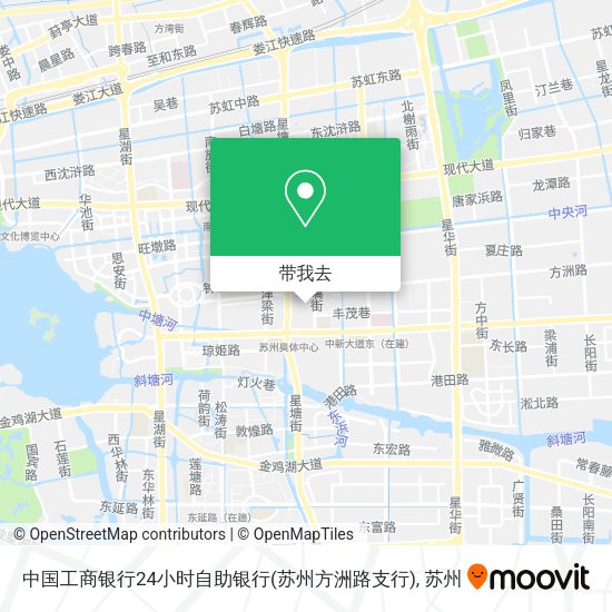 中国工商银行24小时自助银行(苏州方洲路支行)地图