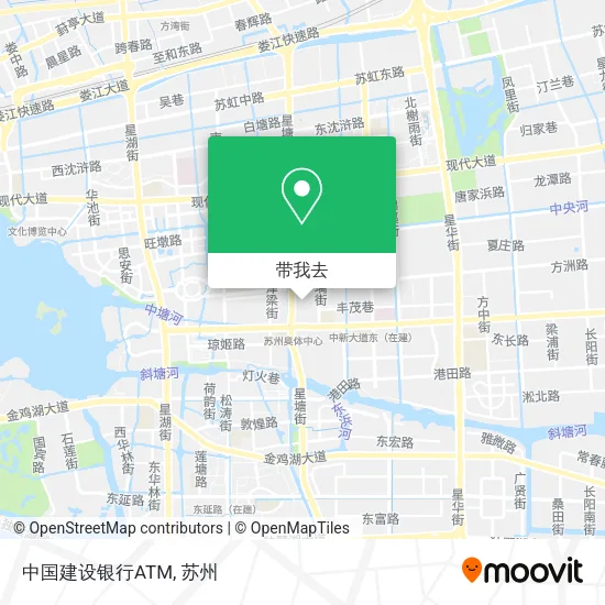 中国建设银行ATM地图