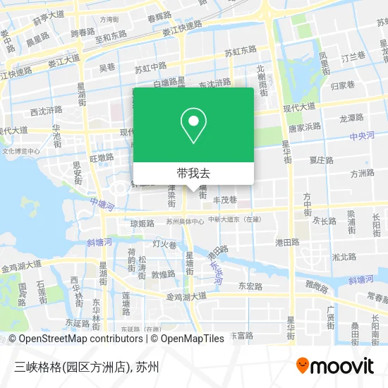 三峡格格(园区方洲店)地图