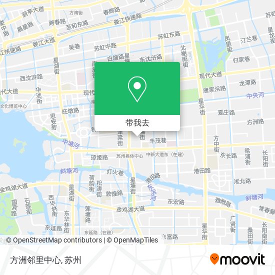 方洲邻里中心地图