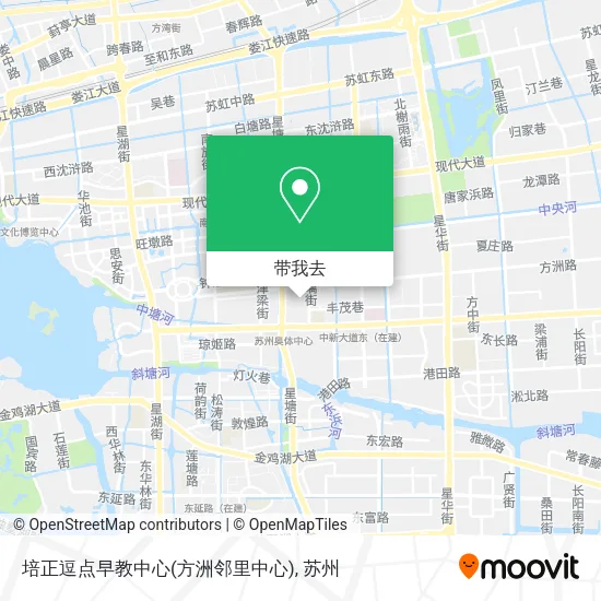 培正逗点早教中心(方洲邻里中心)地图