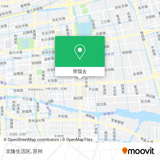 京隆生活区地图
