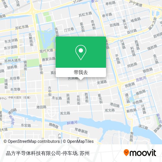 晶方半导体科技有限公司-停车场地图