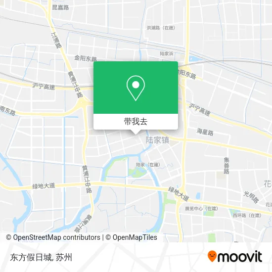 东方假日城地图