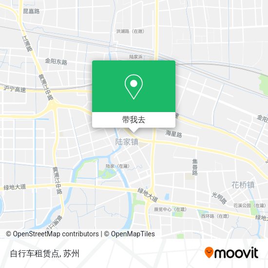 自行车租赁点地图