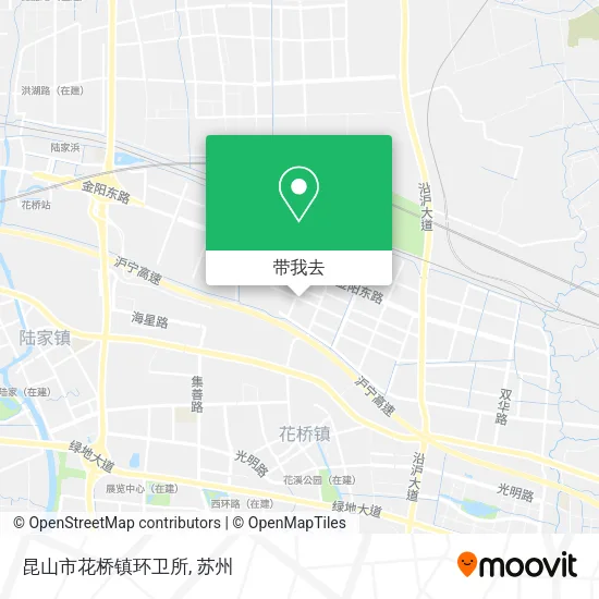 昆山市花桥镇环卫所地图