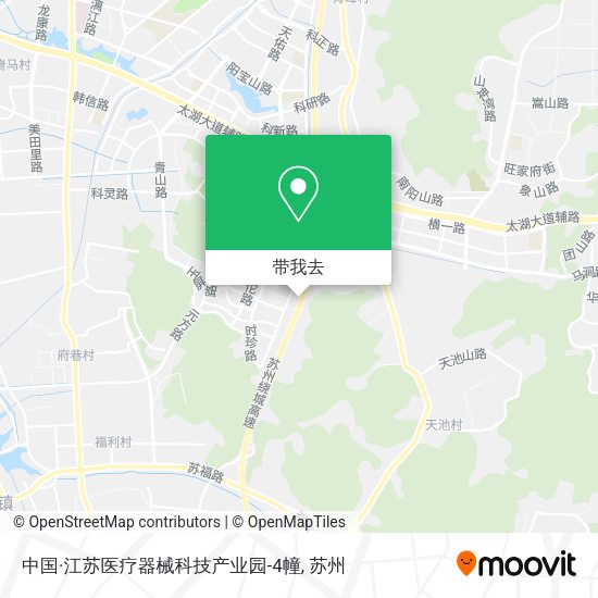 中国·江苏医疗器械科技产业园-4幢地图