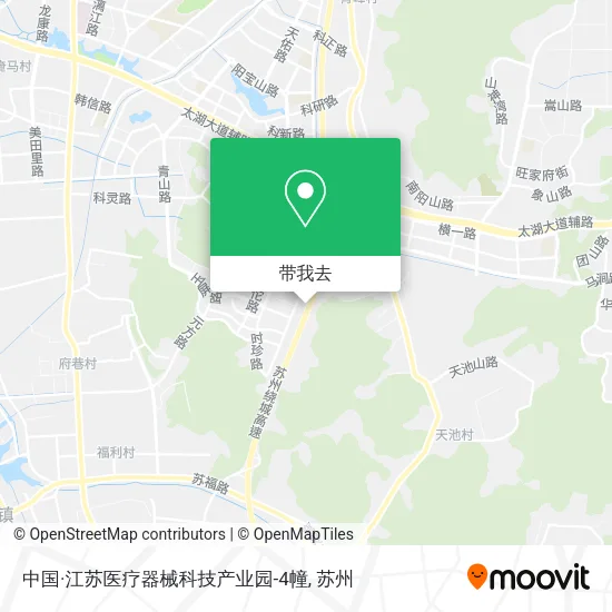 中国·江苏医疗器械科技产业园-4幢地图