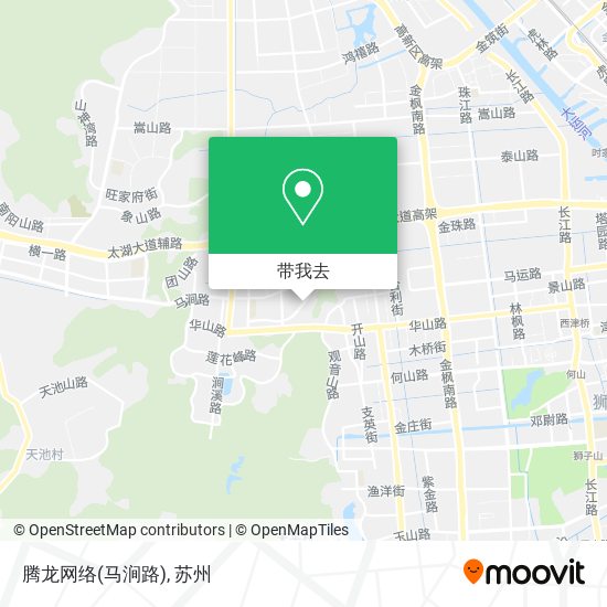 腾龙网络(马涧路)地图