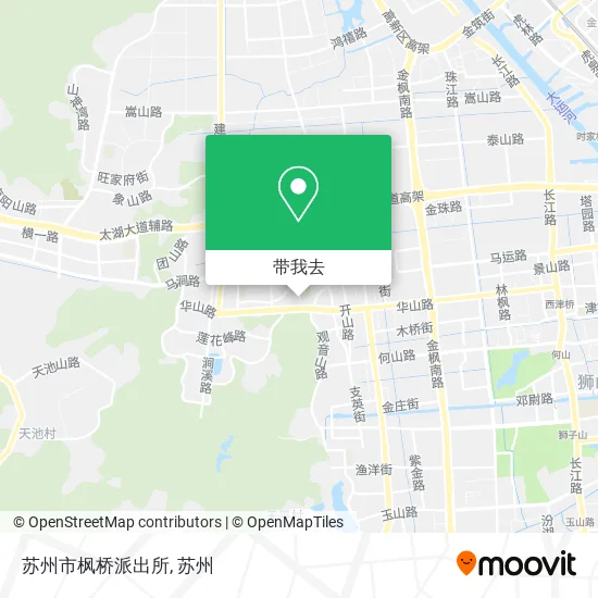 苏州市枫桥派出所地图