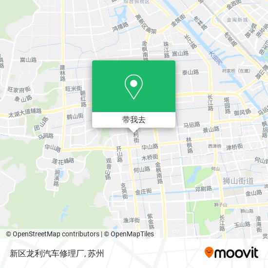 新区龙利汽车修理厂地图