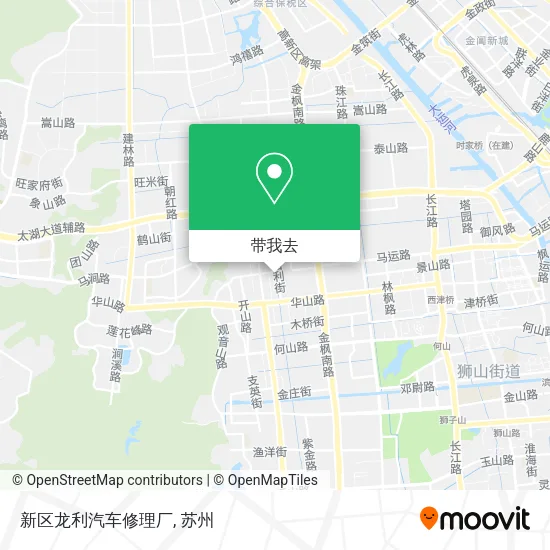 新区龙利汽车修理厂地图