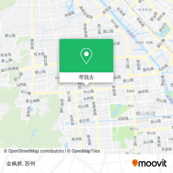 金枫桥地图