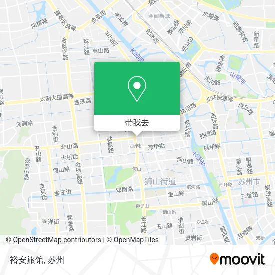 裕安旅馆地图