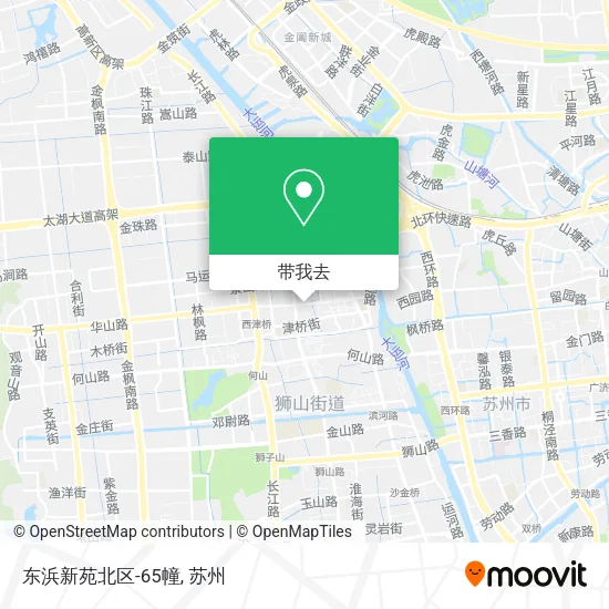 东浜新苑北区-65幢地图