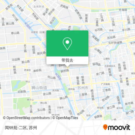 闻钟苑-二区地图