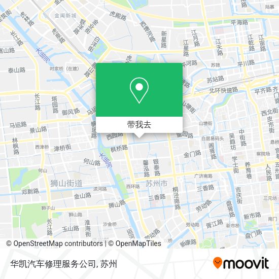 华凯汽车修理服务公司地图