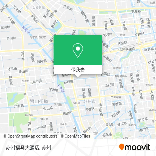 苏州福马大酒店地图