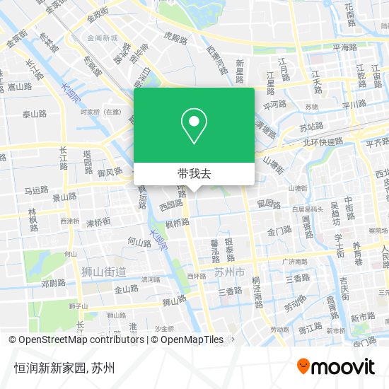 恒润新新家园地图