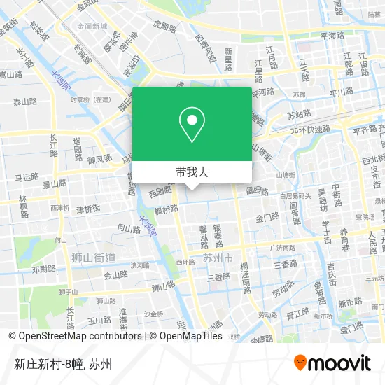 新庄新村-8幢地图