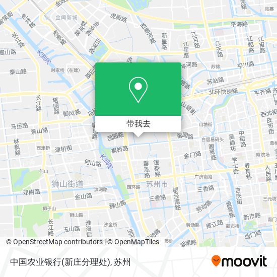 中国农业银行(新庄分理处)地图