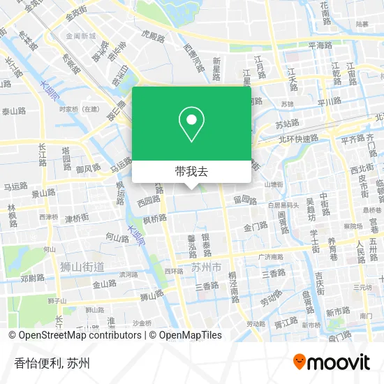 香怡便利地图