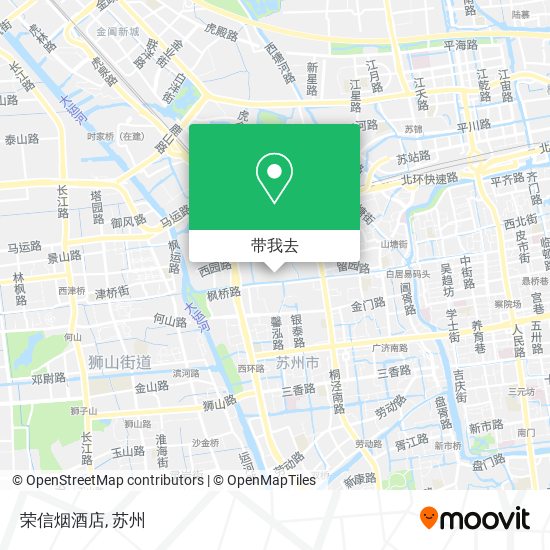 荣信烟酒店地图