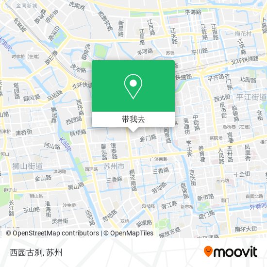西园古刹地图