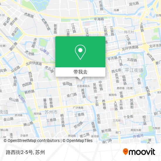 路西街2-5号地图