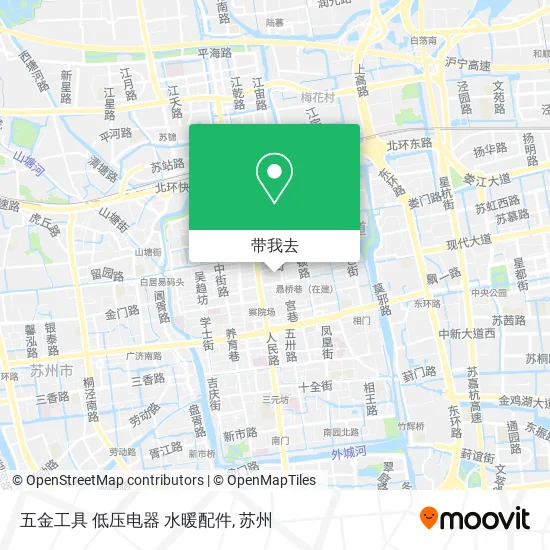 五金工具 低压电器 水暖配件地图
