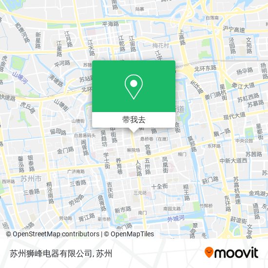 苏州狮峰电器有限公司地图
