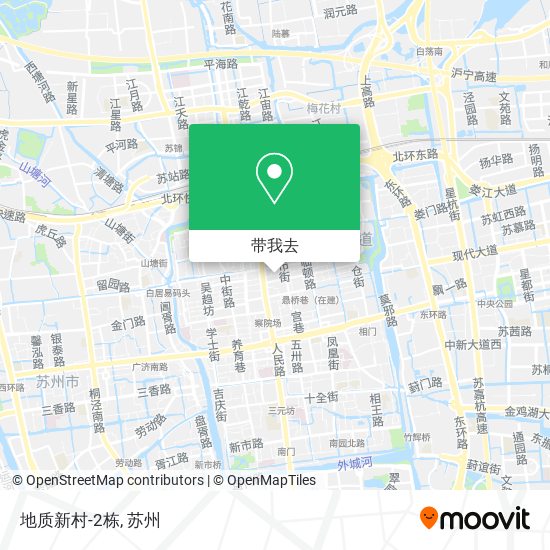 地质新村-2栋地图