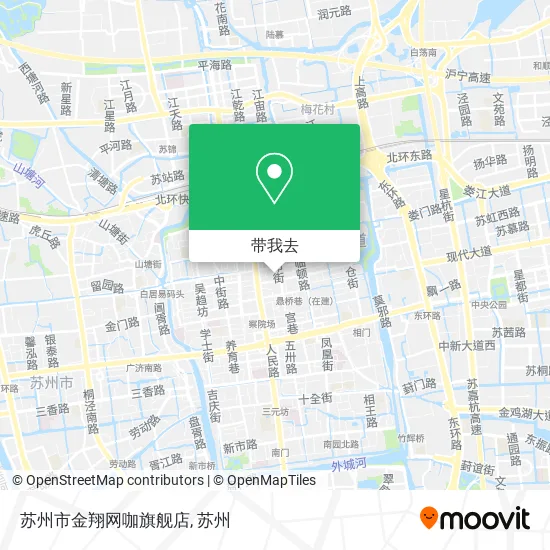 苏州市金翔网咖旗舰店地图