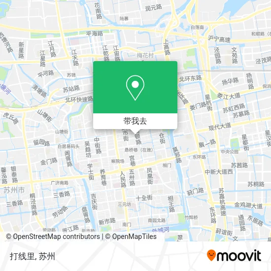 打线里地图