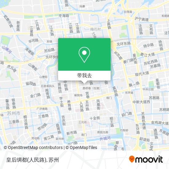 皇后绸都(人民路)地图