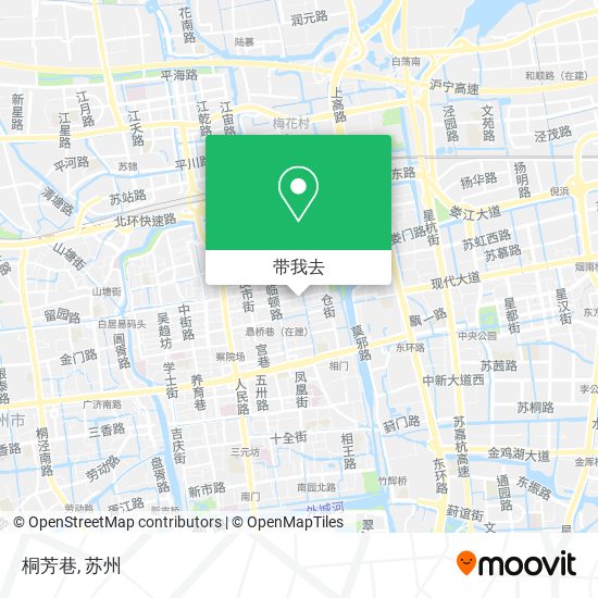 桐芳巷地图