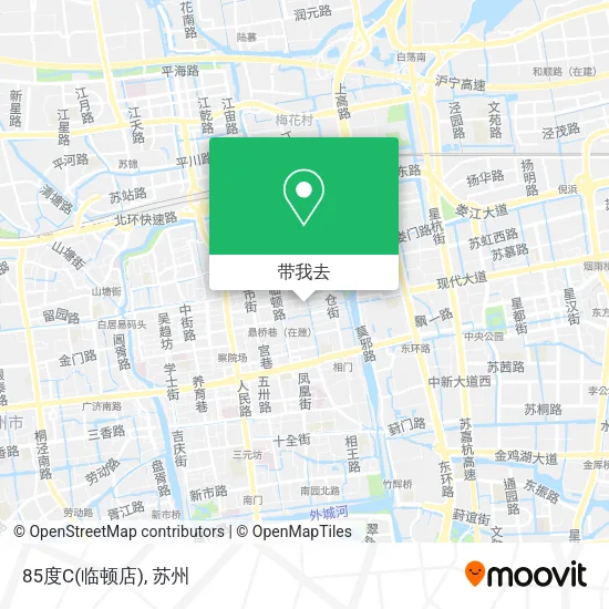 85度C(临顿店)地图